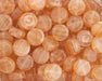 Glass Pressed Beads 8mm Flat Round