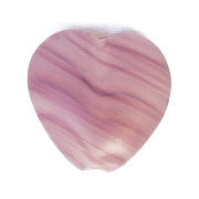 Glass Pressed Beads 10x10mm Heart 