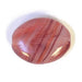 Glass Pressed Beads 12x9mm Flat Oval