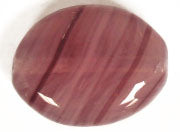 Glass Pressed Beads 12x9mm Flat Oval