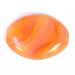 Glass Pressed Beads 16x12mm Flat Oval 