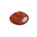 Glass Pressed Beads 16x12mm Flat Oval 