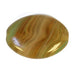 Glass Pressed Beads 16x12mm Flat Oval 