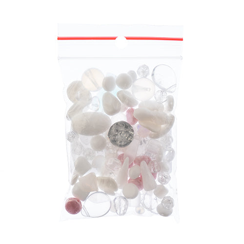 Czech Glass Bead Mixes 50g Distressed Sky