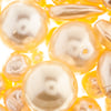 Imitation Glass Pearl Mixes 50g Gatsby Gold