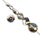 Glass Firepolished Beads Crystal Vitrail Half Coat Assorted Size