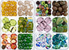 Czech Glass Beads - Stained Glass Approx 200g