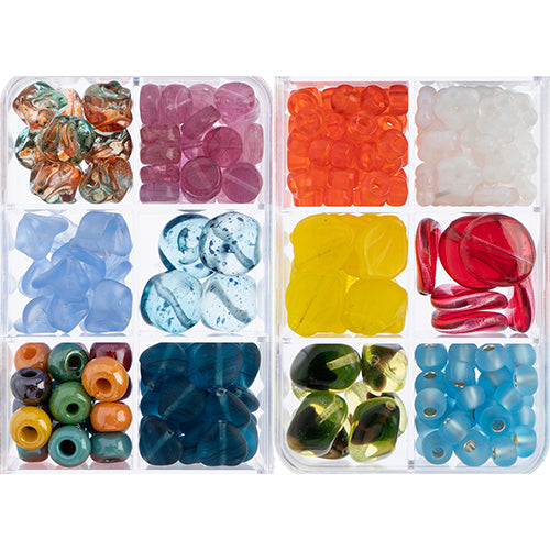 Czech Glass Beads - Hard Candy Approx 200g