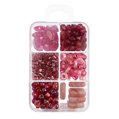 Bead Box - Raspberry Macaron apx110g