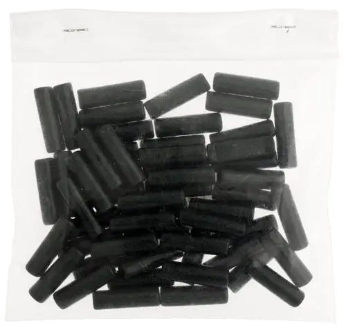 Ceramic Bead Cylinder 17x5mm Black