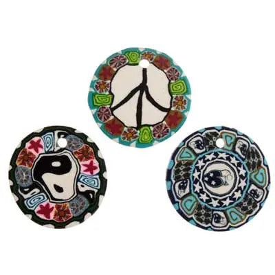 Fimo Disc 27mm Assorted Design - Cosplay Supplies Inc