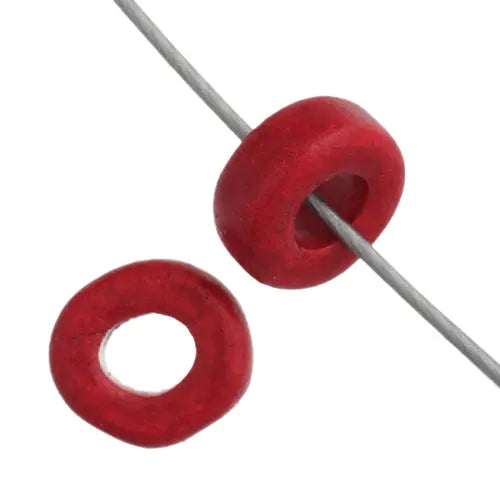 Ceramic Bead Washer 6x2.5mm 