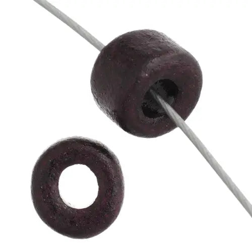 Ceramic Bead Cylinder 6x4mm 