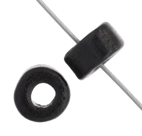 Ceramic Bead Cylinder 6x4mm 