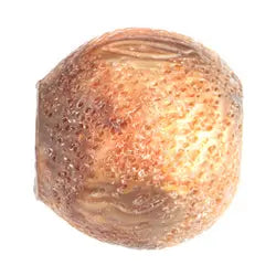 Resin Bead Round 25mm 8" Strung Burnt Effect - Cosplay Supplies Inc