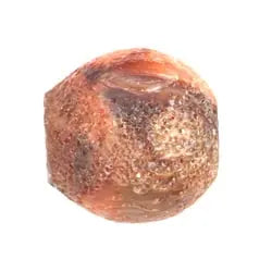 Resin Bead Round Cut 20mm 8" Strung Burnt Effect - Cosplay Supplies Inc