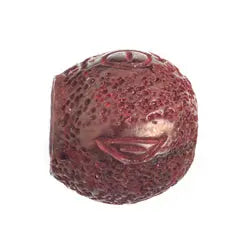 Resin Bead Round Cut 20mm 8" Strung Burnt Effect - Cosplay Supplies Inc