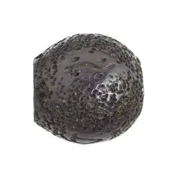 Resin Bead Round Cut 20mm 8" Strung Burnt Effect - Cosplay Supplies Inc