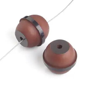 Resin Bead Barrel 18x20mm 8" Strung