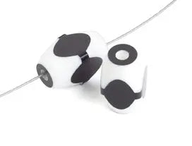 Resin Bead Oval Facet.11x19mm 8" Strung