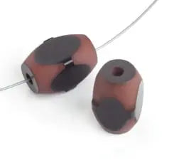 Resin Bead Oval Facet.11x19mm 8" Strung