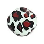 Resin Irregular Round Flat 28mm 8" Strung Dalmatian - Cosplay Supplies Inc