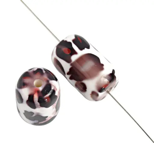 Resin Capsule 15x25mm 8" Strung Dalmation (8pcs) 