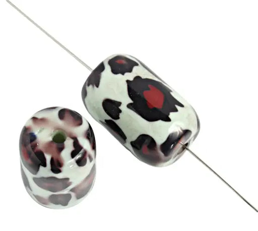 Resin Capsule 15x25mm 8" Strung Dalmation (8pcs) 