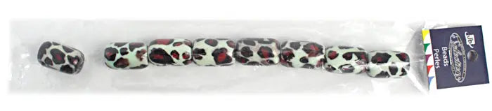Resin Capsule 15x25mm 8" Strung Dalmation (8pcs) 