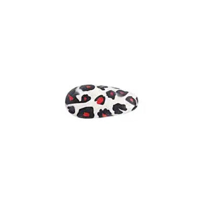 Resin Irregular Oval 22x45mm 8" Strung Dalmation (4pcs) - Cosplay Supplies Inc