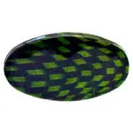 Checker Beads Oval 33x19mm Approx 5pcs/Strand - Cosplay Supplies Inc