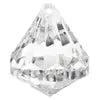 Acrylic Macro Drop Crystal 38x30mm
