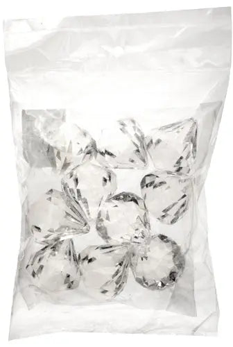 Acrylic Macro Drop Crystal 38x30mm