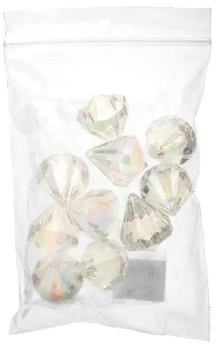 Acrylic Macro Drop Crystal 38x30mm