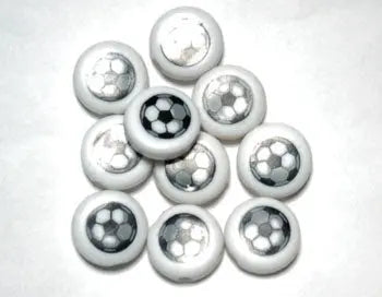 Bead Discs 19mm Soccer Ball