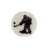 Bead Discs 19mm Hockey Player