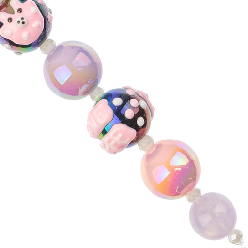 Super Cute Acrylic Bead Round/Candies 5in Strand 