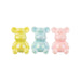 Super Cute Acrylic Bead Kit Bears 3pcs Aurora Borealis