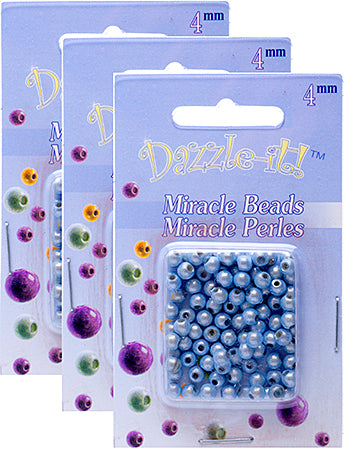 Miracle Bead Round Transparent 100pcs 4mm