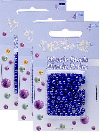 Miracle Bead Round Transparent 100pcs 4mm