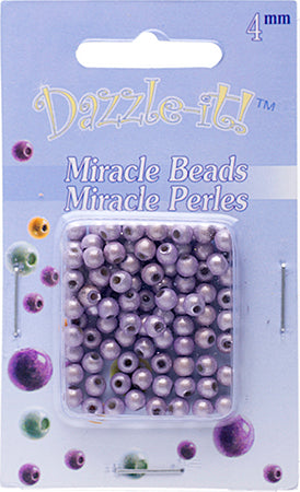 Miracle Bead Round Transparent 100pcs 4mm