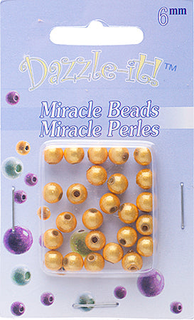 Miracle Bead Round Transparent 25pcs 6mm