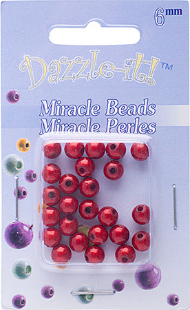 Miracle Bead Round Transparent 25pcs 6mm