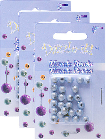 Miracle Bead Round Transparent 25pcs 6mm