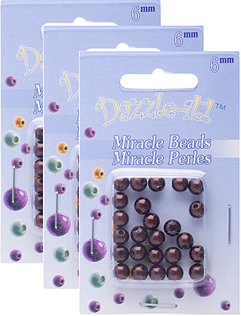 Miracle Bead Round Transparent 25pcs 6mm