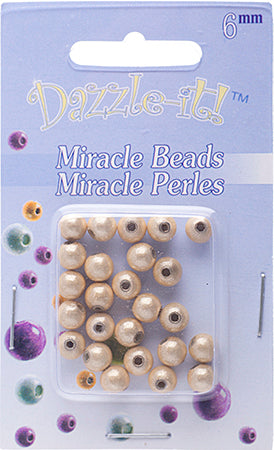 Miracle Bead Round Transparent 25pcs 6mm