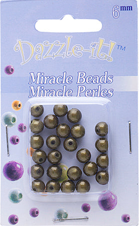 Miracle Bead Round Transparent 25pcs 6mm
