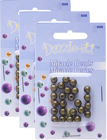 Miracle Bead Round Transparent 25pcs 6mm