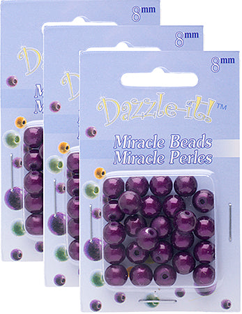 Miracle Bead Round Transparent 