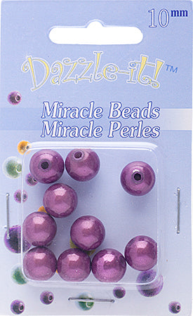 Miracle Bead Round Transparent 10pcs 10mm